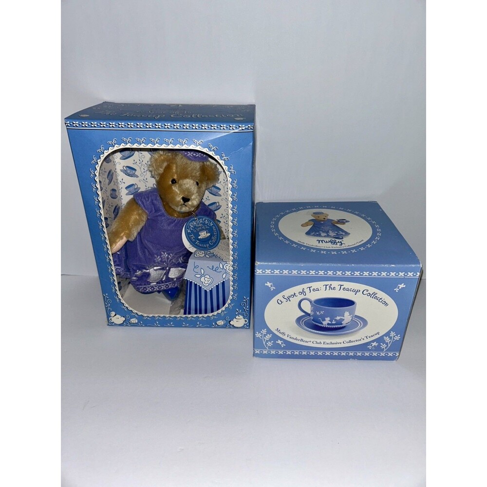Club Exclusive Muffy VanderBear A Spot of Tea & One for You!  New